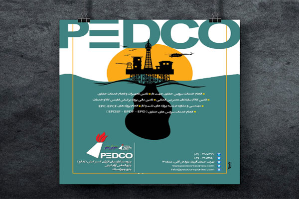 نمونه کار طراحی پوستر و کاتالوگ شرکت پدکو توسط آژانس دیجیتال مارکتینگ هم سایت